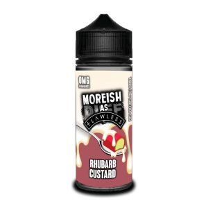 Custard by Moreish Puff Shortfills E-Liquid Vape Juice | Rhubarb 100ml