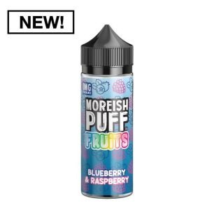 Fruits by Moreish Puff Shortfills E-Liquid Vape Juice | Blueberry & Raspberry 100ml