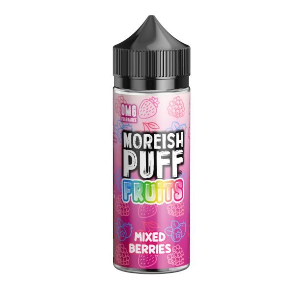 Fruits by Moreish Puff Shortfills E-Liquid Vape Juice | Mixed Berries 100ml
