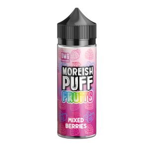 Fruits by Moreish Puff Shortfills E-Liquid Vape Juice | Mixed Berries 100ml