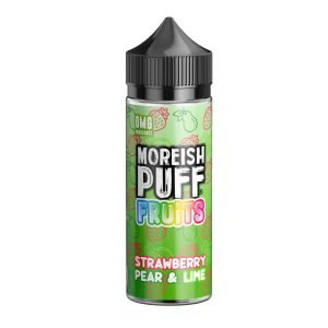 Fruits by Moreish Puff Shortfills E-Liquid Vape Juice | Strawberry, Pear & Lime 100ml