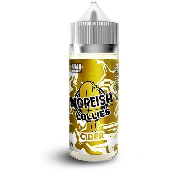 Lollies by Moreish Puff Shortfills E-Liquid Vape Juice | Cider 100ml