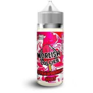 Lollies by Moreish Puff Shortfills E-Liquid Vape Juice | Strawberry Split 100ml