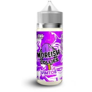 Lollies by Moreish Puff Shortfills E-Liquid Vape Juice | Vimtoe 100ml