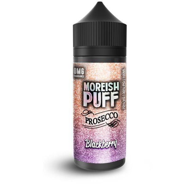 Prosecco by Moreish Puff Shortfills E-Liquid Vape Juice | Blackberry 100ml
