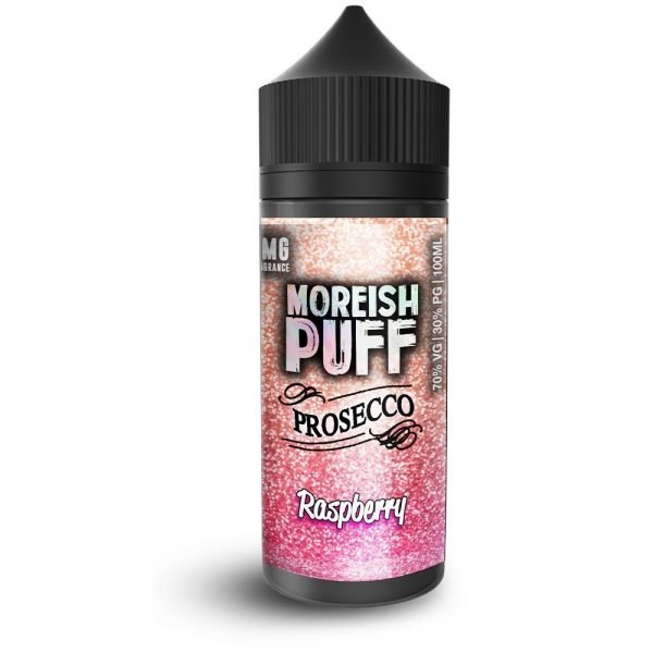 Prosecco by Moreish Puff Shortfills E-Liquid Vape Juice | Raspberry 100ml