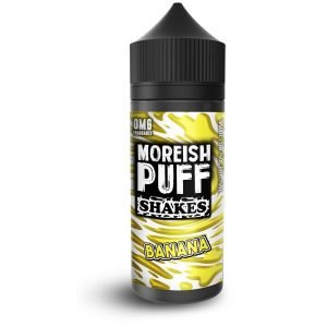 Shakes by Moreish Puff Shortfills E-Liquid Vape Juice | Banana 100ml