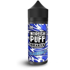 Shakes by Moreish Puff Shortfills E-Liquid Vape Juice | Blueberry 100ml