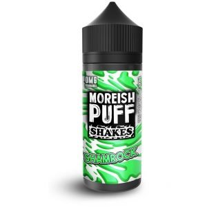 Shakes by Moreish Puff Shortfills E-Liquid Vape Juice | Shamrock 100ml