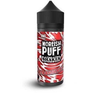 Shakes by Moreish Puff Shortfills E-Liquid Vape Juice | Strawberry 100ml