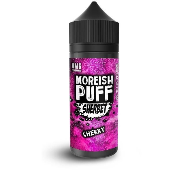 Sherbert by Moreish Puff Shortfills E-Liquid Vape Juice | Cherry 100ml
