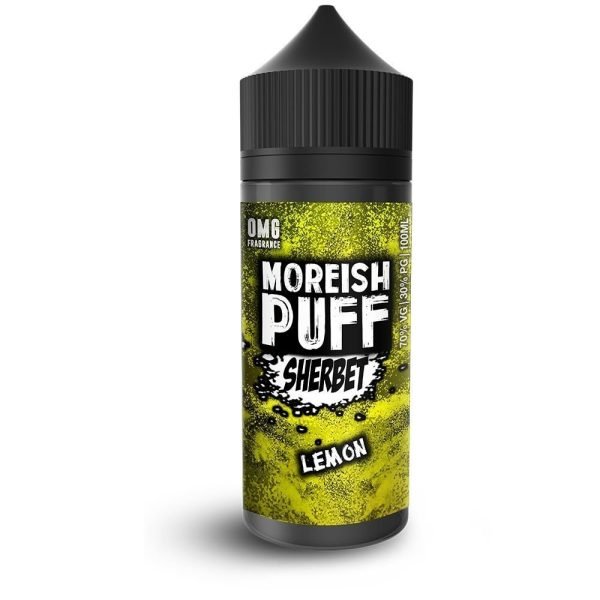 Sherbert by Moreish Puff Shortfills E-Liquid Vape Juice | Lemon 100ml
