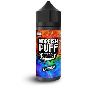 Sherbert by Moreish Puff Shortfills E-Liquid Vape Juice | Rainbow 100ml