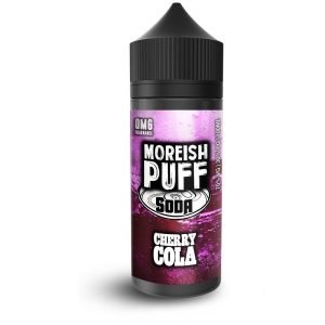 Soda by Moreish Puff Shortfills E-Liquid Vape Juice | Cherry Cola 100ml