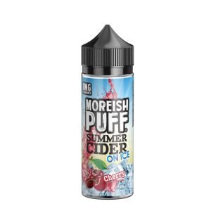 Summer Cider On Ice by Moreish Puff Shortfills E-Liquid Vape Juice | Cherry 100ml