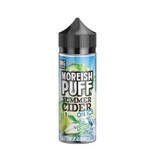 Summer Cider On Ice by Moreish Puff Shortfills E-Liquid Vape Juice | Pear 100ml