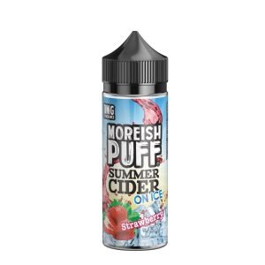 Summer Cider On Ice by Moreish Puff Shortfills E-Liquid Vape Juice | Strawberry 100ml