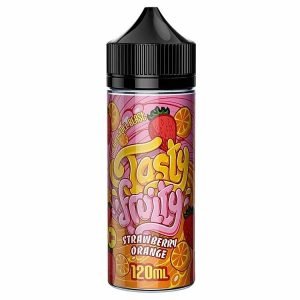 Tasty Fruity Shortfills E-Liquid Vape Juice | Strawberry Orange 100ml