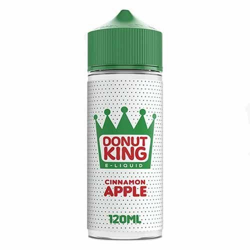 Donut King Shortfills E-Liquid Vape Juice | Cinnamon Apple 100ml - 0mg
