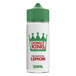 Donut King Shortfills E-Liquid Vape Juice | Delightful Lemon 100ml - 0mg