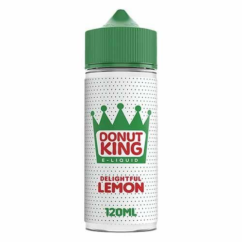 Donut King Shortfills E-Liquid Vape Juice | Delightful Lemon 100ml - 0mg