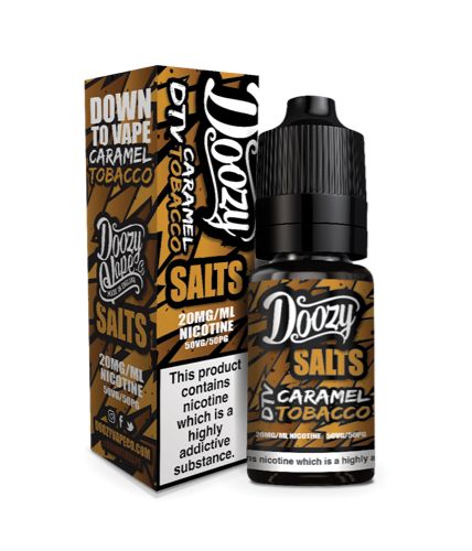 Doozy Vape Nic Salts | Caramel Tobacco 10ml