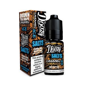 Doozy Vape Nic Salts | Caramel Tobacco Ice 10ml