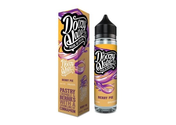 Doozy Vape Shortfills E-Liquid Vape Juice | Berry Pie 50ml - 0mg