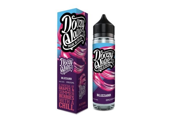 Doozy Vape Shortfills E-Liquid Vape Juice | Blizzard 50ml - 0mg