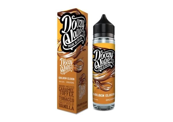 Doozy Vape Shortfills E-Liquid Vape Juice | Golden Elixir 50ml - 0mg