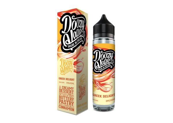 Doozy Vape Shortfills E-Liquid Vape Juice | Greek Delight 50ml - 0mg