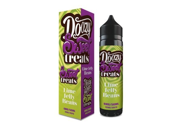 Doozy Vape Shortfills E-Liquid Vape Juice | Lime Jelly Beans 50ml - 0mg