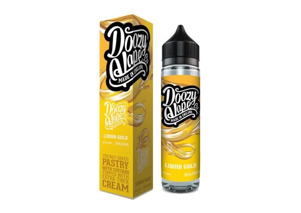 Doozy Vape Shortfills E-Liquid Vape Juice | Liquid Gold 50ml - 0mg