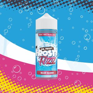 Dr Frost Shortfills E-Liquid Vape Juice | Frosty Fizz Blue Slush 100ml - 0mg