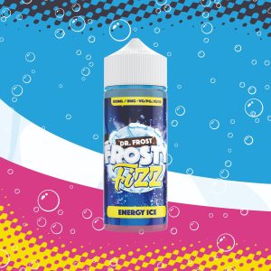 Dr Frost Shortfills E-Liquid Vape Juice | Frosty Fizz Energy Ice 100ml - 0mg