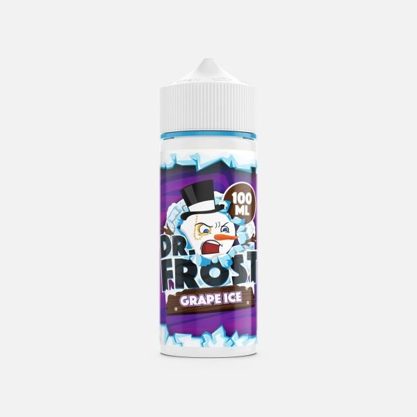 Dr Frost Shortfills E-Liquid Vape Juice | Grape Ice 100ml - 0mg