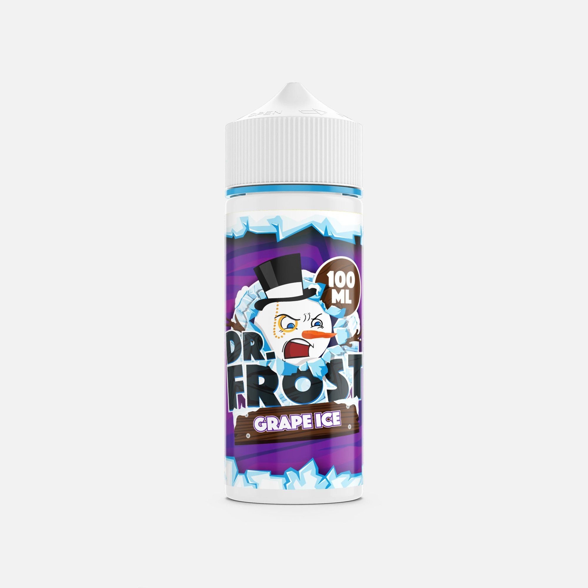 Dr Frost Shortfills E-Liquid Vape Juice | Grape Ice 100ml - 0mg