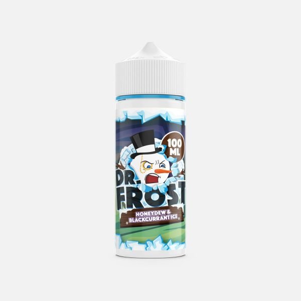 Dr Frost Shortfills E-Liquid Vape Juice | Honeydew Blackcurrant Ice 100ml - 0mg