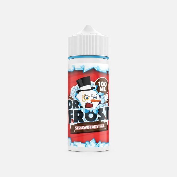 Dr Frost Shortfills E-Liquid Vape Juice | Strawberry Ice 100ml - 0mg