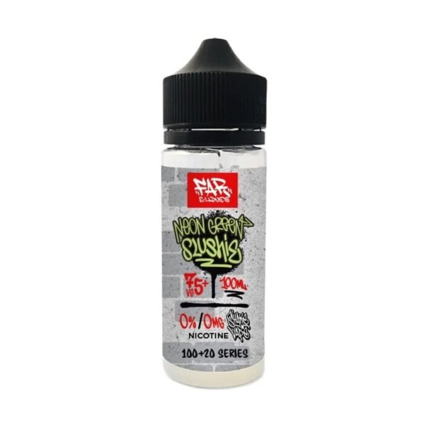 Far by Element Shortfills E-Liquid Vape Juice | Neon Green Slushie 100ml - 0mg
