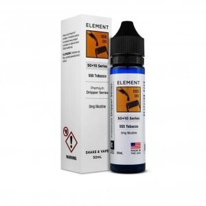 Element Shortfills E-Liquid Vape Juice | 555 Tobacco 50ml - 0mg