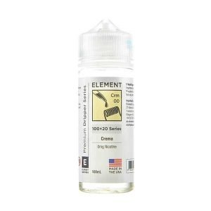 Element Shortfills E-Liquid Vape Juice | Crema 100ml - 0mg