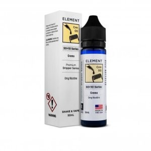 Element Shortfills E-Liquid Vape Juice | Crema 50ml - 0mg