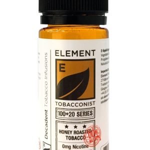 Element Shortfills E-Liquid Vape Juice | Honey Roasted Tobacco 100ml - 0mg
