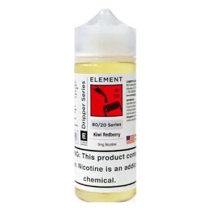 Element Shortfills E-Liquid Vape Juice | Kiwi Redberry 100ml - 0mg