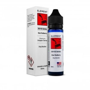 Element Shortfills E-Liquid Vape Juice | Kiwi Redberry 50ml - 0mg