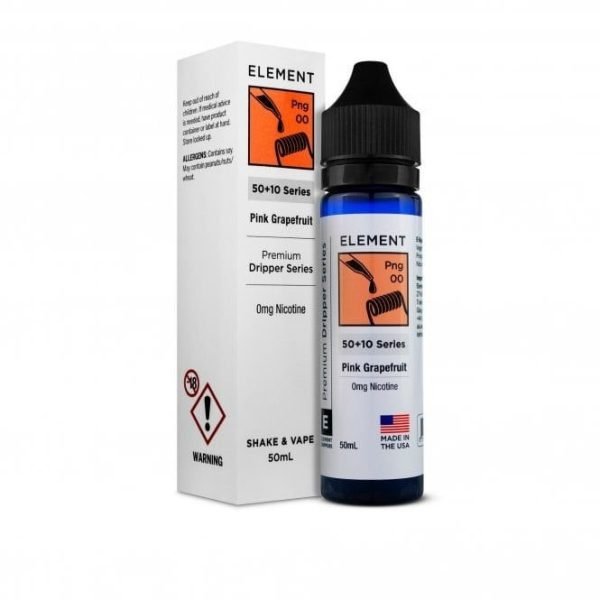 Element Shortfills E-Liquid Vape Juice | Pink Grapefruit 50ml - 0mg