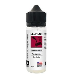 Element Shortfills E-Liquid Vape Juice | Pomegranate 100ml - 0mg