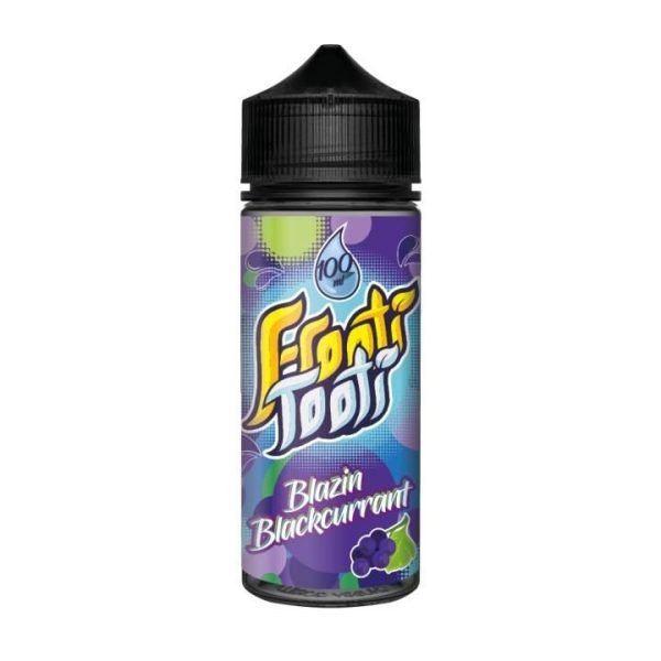 Frooti Tooti Shortfills E-Liquid Vape Juice | Blazin Blackcurrant 100ml - 0mg