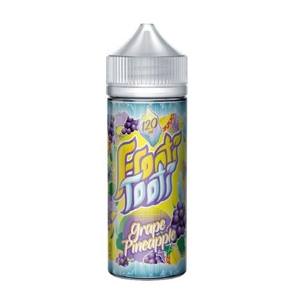 Frooti Tooti Shortfills E-Liquid Vape Juice | Grape Pineapple Ice 100ml - 0mg